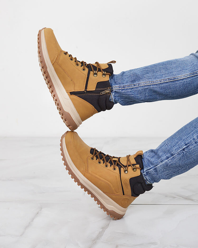 Royalfashion Camel férfi Kunokia trapper