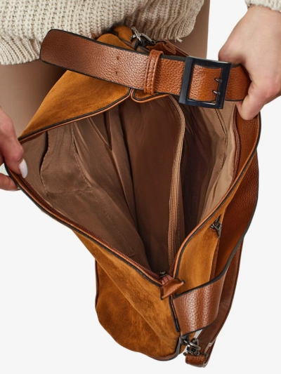 Donenn női shopper táska öko-velúrból