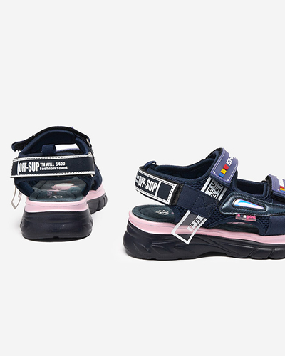 Lányszandál sötétkék Umaf- Shoes színben
