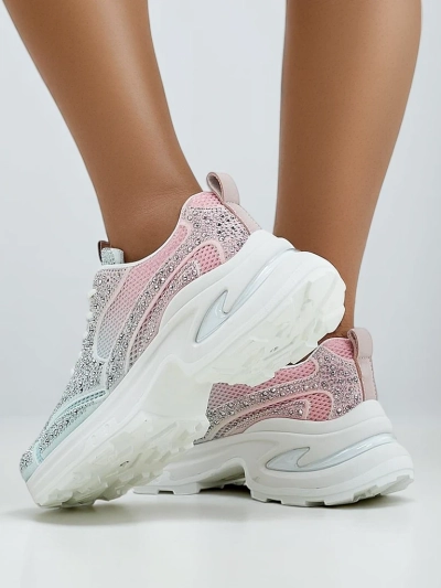 Royalfashion Női sportcipők strasszkövekkel Bloss