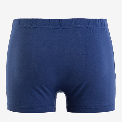 Férfi kék boxer - Fehérnemű