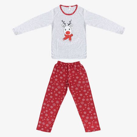 Gyermek karácsonyi pizsama nyomtatással - ruházat