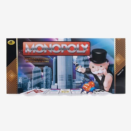 Normál Monopoli stratégiai játék 2-8 fő számára - játékok