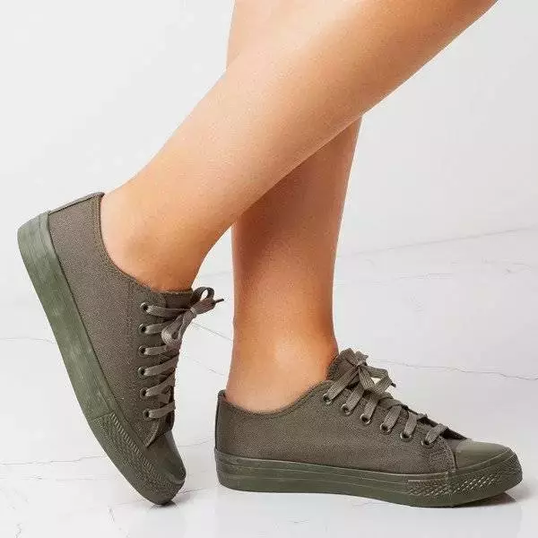 OUTLET Green női Essien szövet cipők - Lábbeli