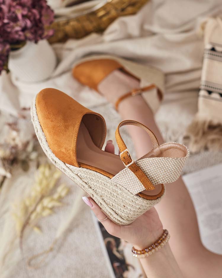 Royalfashion Női Mosintale espadrilles sarokcipő