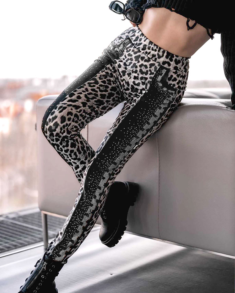 Royalfashion Női leggings nyomtatással