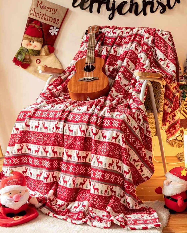 Royalfashion karácsonyi takaró ágytakaró 160x200