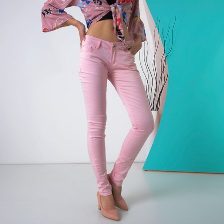 Rózsaszín női nadrág - ruházat
