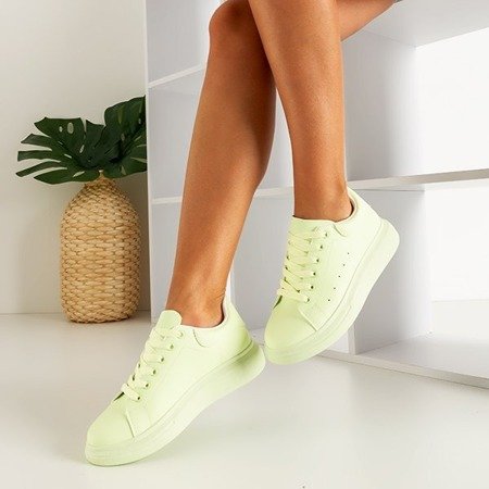 Tomtor világoszöld női tornacipője - lábbeli