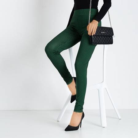 Zöld kutyás leggings - ruházat