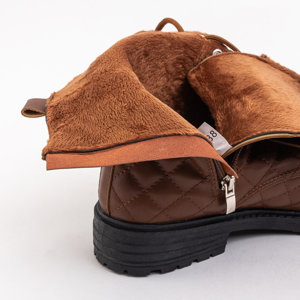 Barna női steppelt táskák Joyte - Cipők