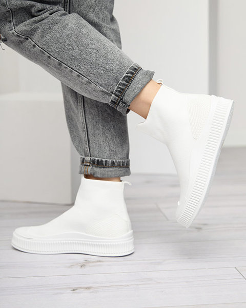 Bejoko fehér női tornacipő - lábbeli