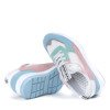 Białe buty sportowe z kolorowymi wstawkami Martien - Obuwie