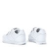 Białe dziecięce buty sportowe Samina - Obuwie