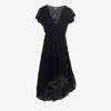 Czarna sukienka koronkowa - Sukienki