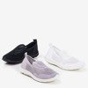 Czarne sportowe buty damskie typu slip - on Boreia - Obuwie