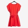 Czerwona damska sukienka - Odzież