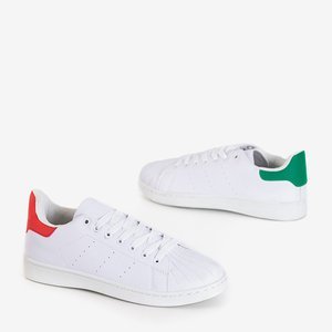 Fehér és piros színű Giselle cipők - cipők