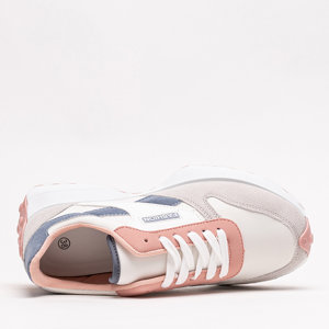 Fehér és rózsaszín női sportcipők a Berinn-től - Footwear