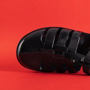 Fekete Gladisy női gumiszandál - lábbeli