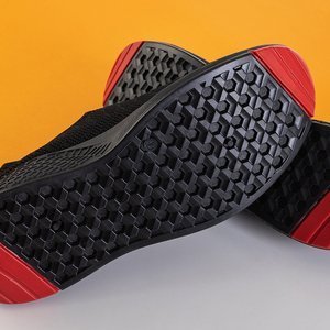 Fekete férfi sportcipő a Chof cipőn - lábbeli
