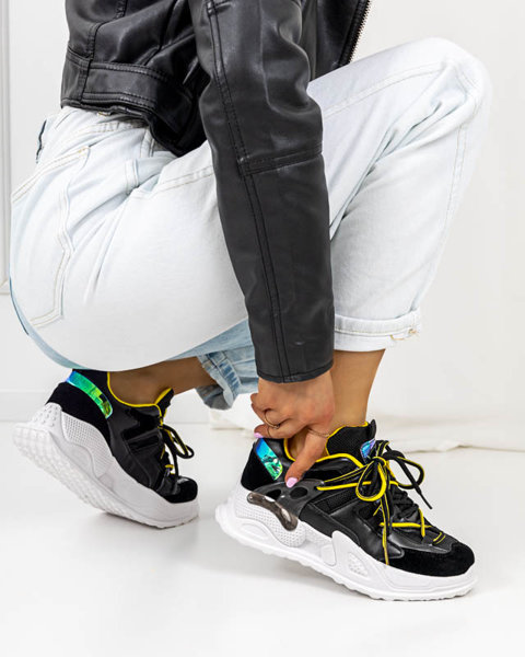 Fekete női sportcipő tornacipő Albi- Footwear
