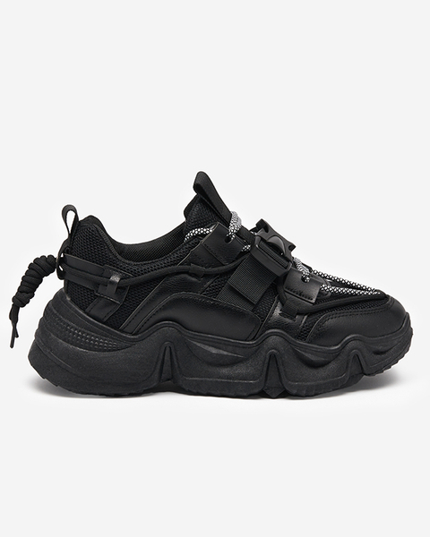 Fekete női sportcipő tornacipő Electri - Footwear
