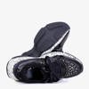 Fekete sportcipő köbös cirkóniákkal az Ergo-tól - Lábbeli