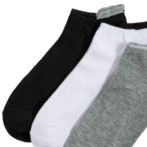 Férfi színes boka zokni 3 / csomag - Zokni
