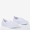 Fioletowe tenisówki slip-on damskie Maywood - Obuwie