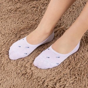 Lila női zokni mintákkal - Fehérnemű