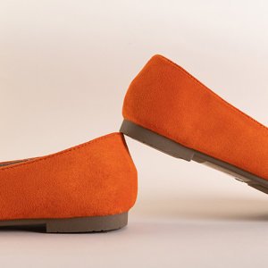 Narancssárga rojtos női Morisa cipők - cipők