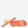 Neon narancssárga női Florinda papucs - lábbeli