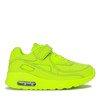 Neonowe żółte dziecięce buty sportowe Javin - Obuwie