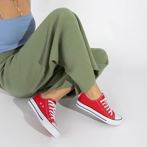 Nerio női piros cipők - Lábbeli