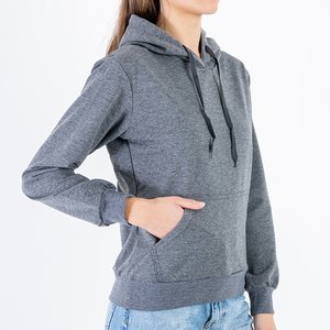 Női szürke pulóver - Ruházat