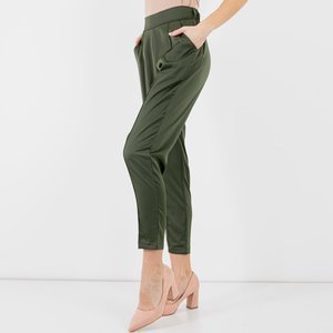 Női zöld nadrág - Ruházat