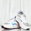 OUTLET Białe buty sportowe z holograficznymi wstawkami Tusillona - Obuwie