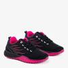 OUTLET Czarno-różowe sportowe buty damskie Topar - Obuwie