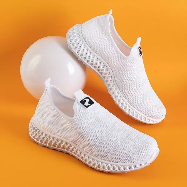 OUTLET Fehér cipő sportcipőn Nandina - Cipő