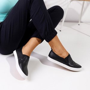 OUTLET Fekete női csúszós cipők - a Bonbqu-on - Lábbeli