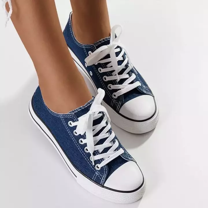 OUTLET Navy blue női tornacipő Gabrela - Cipő