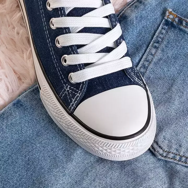 OUTLET Navy blue női tornacipő Gabrela - Cipő