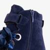 OUTLET Női sötétkék táskák Misaki díszítéssel - Cipők