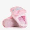 OUTLET Rózsaszín női papucs Mallir díszítéssel - cipő