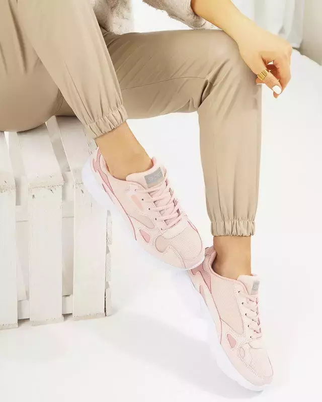 OUTLET Világos rózsaszín Terisana női sportcipő - Lábbeli