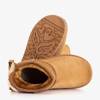 OUTLET Világosbarna gyerek hócsizma Furfuri díszítéssel - Cipő