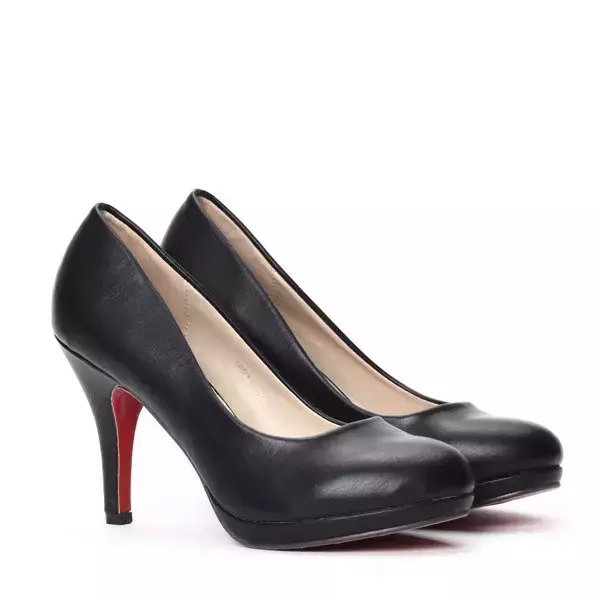 OUTLET Winnea fekete klasszikus szivattyúk - Cipők