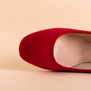 Ohara piros női szivattyú alacsony sarkú cipővel - cipő