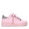 Rica rózsaszín csillogó cipők - Cipők